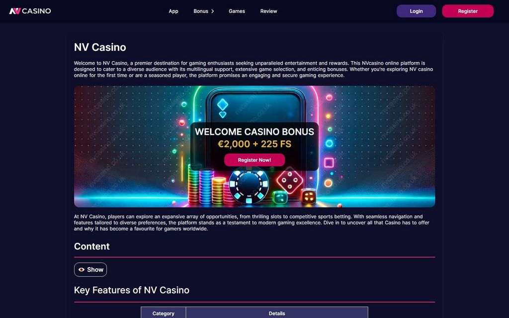 NV Online Casino Gambling Enterprise Evaluation: Incentives, Gamings, and Extra